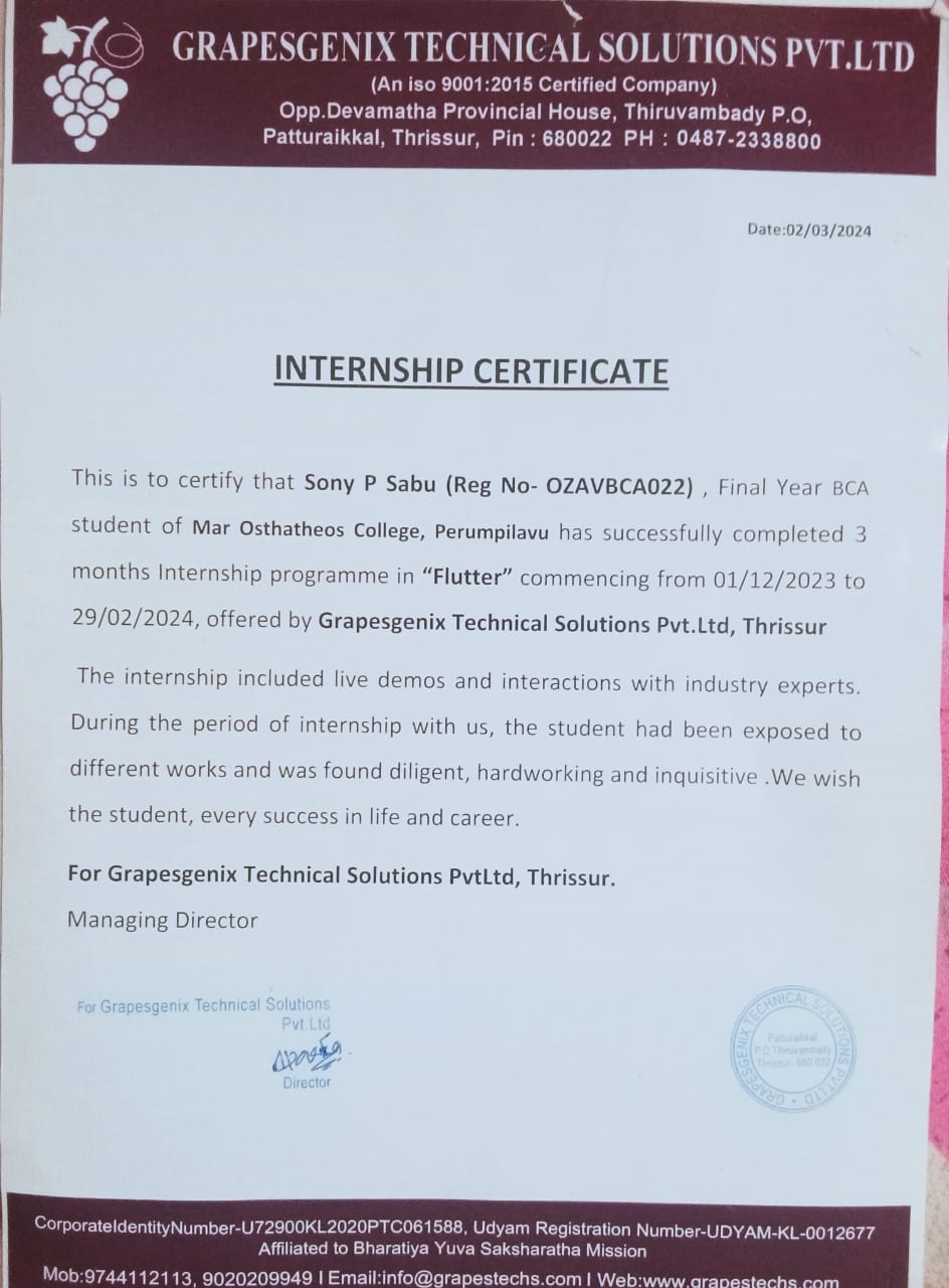 Certificate 2